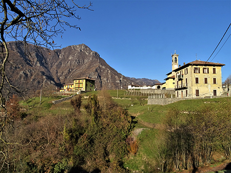 Pizzo di Spino (958 m) da casa-Zogno (300 m) ad anelo il 27 novembre 2020  - FOTOGALLERY